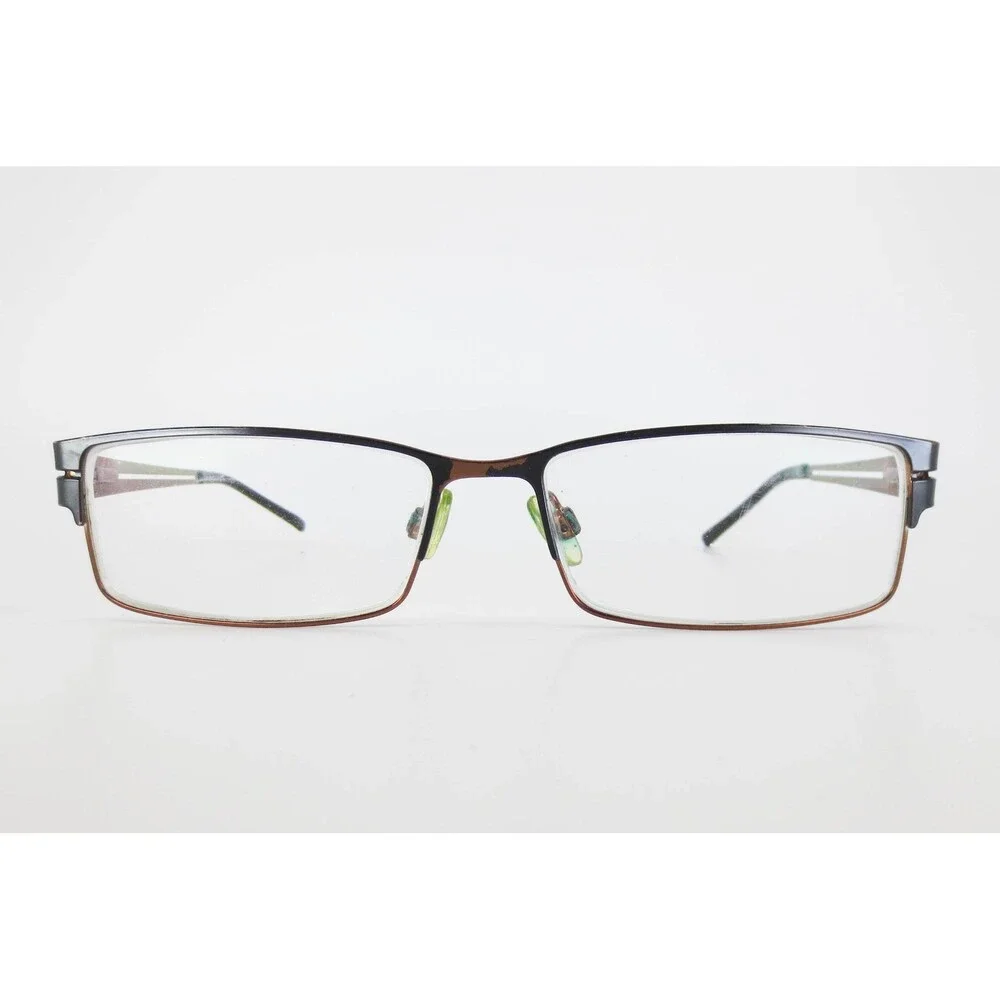 Zyloware Eyeglass Frames Matte Black Bronze Rectangle S 6005 C.021 54-18-150
